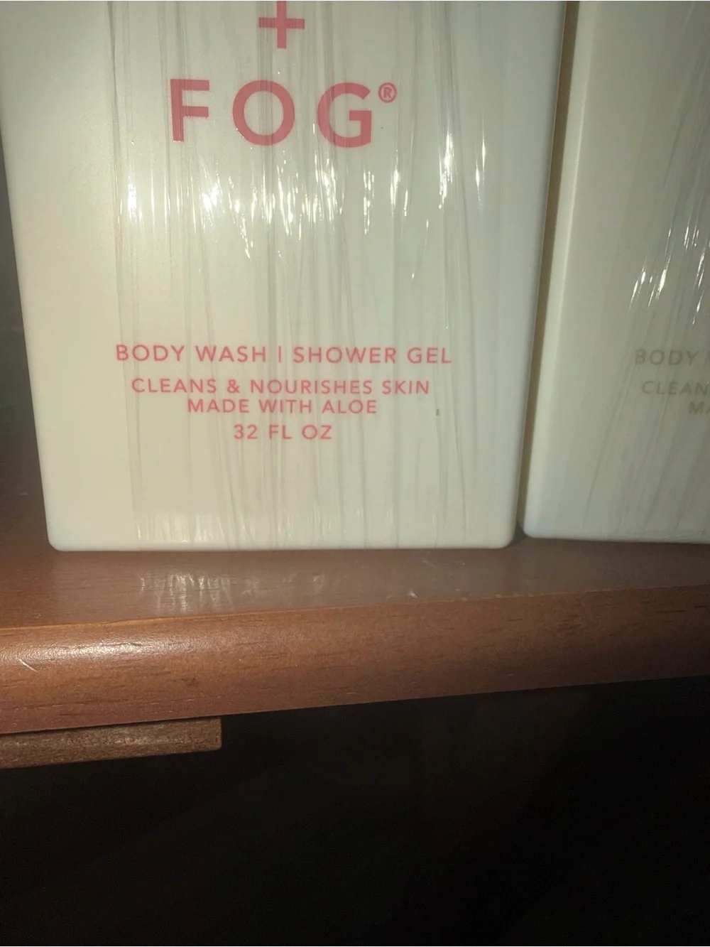 SAND + FOG Strawberry Spritz and Pistachio Dream body wash. 32 ounces each.